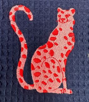 Leopard Embroidery