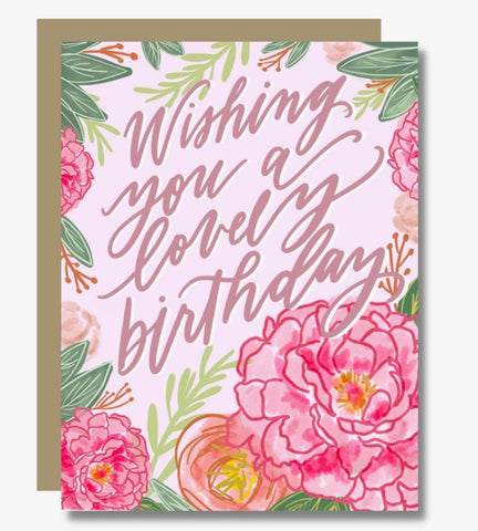 Lovely Birthday Card
