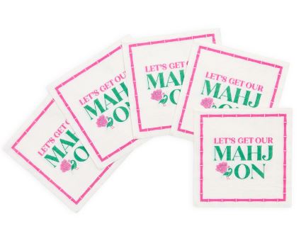 Let's Get Our Mahj On Napkins