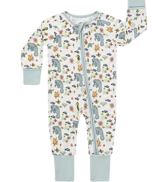 Manatee Convertible Onesie