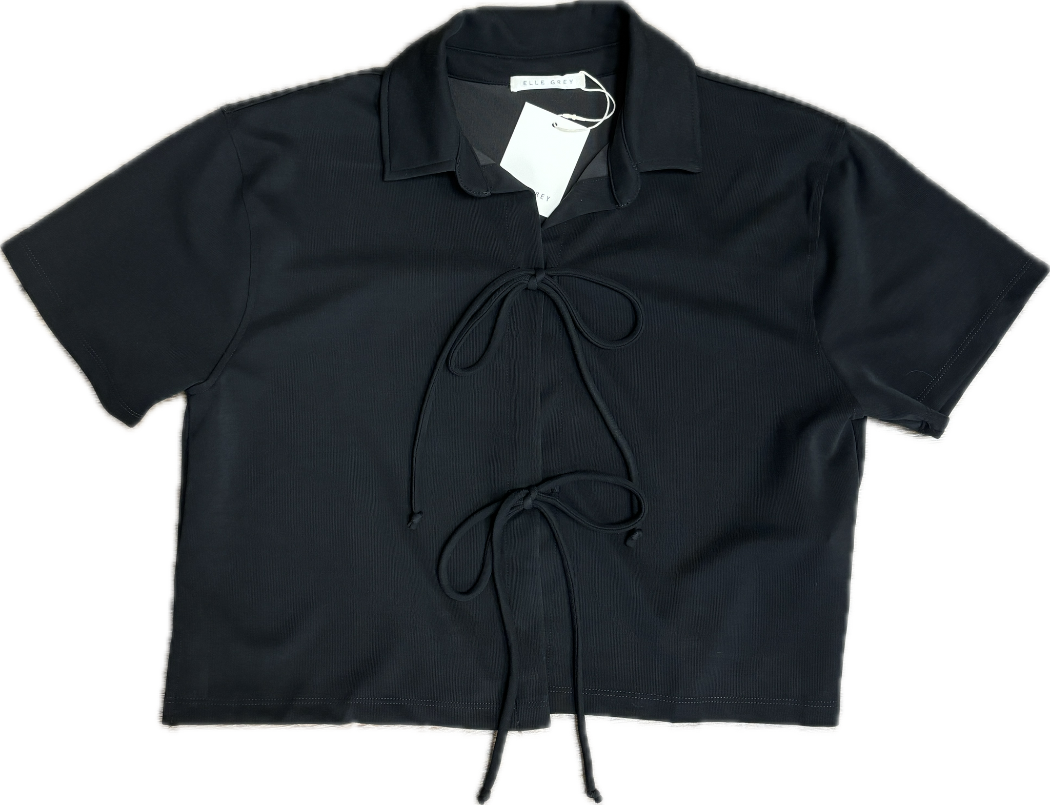 Margaret Bow Tie Black Top