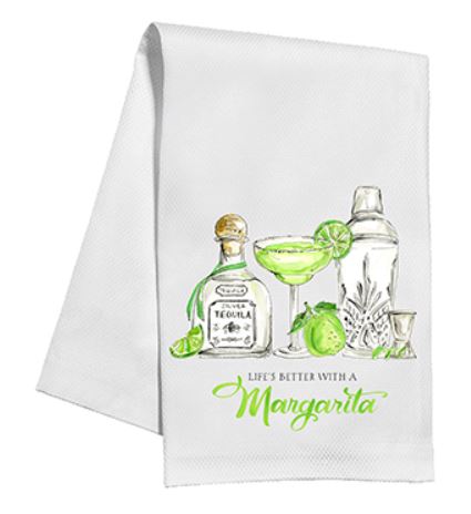 Life's Better with a Margarita Tea Towel