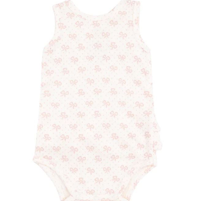 Vintage Mini Bows Ruffle Bubble