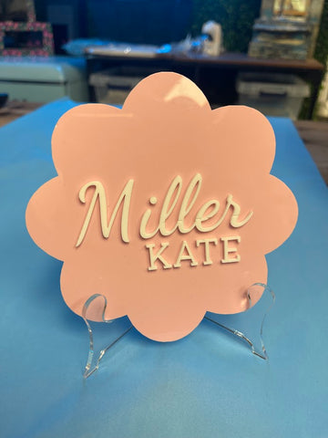 Baby Name Plates
