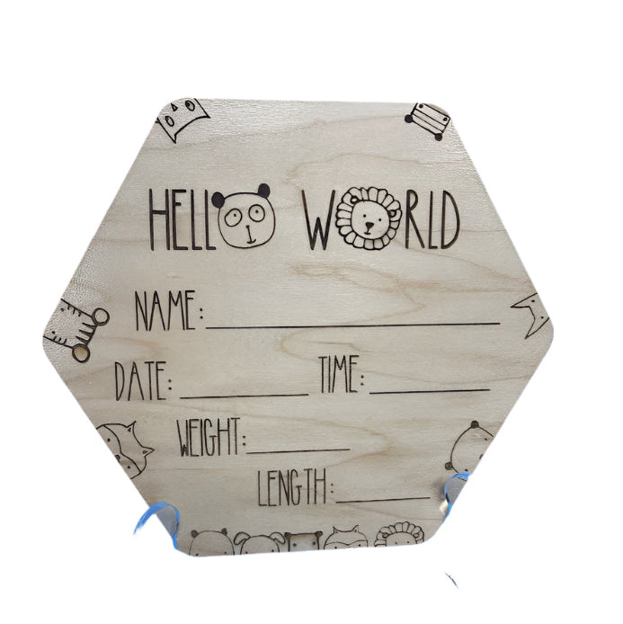 Baby Name Plates