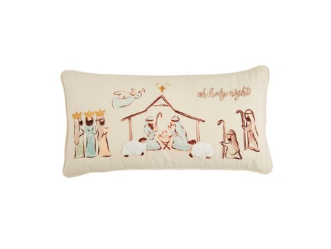 Nativity Lumbar Pillow