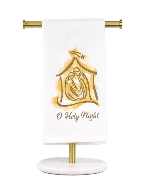 O Holy Night Hand Towel