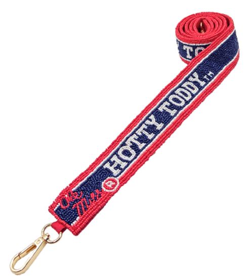 Ole Miss Hotty Toddy Purse Strap