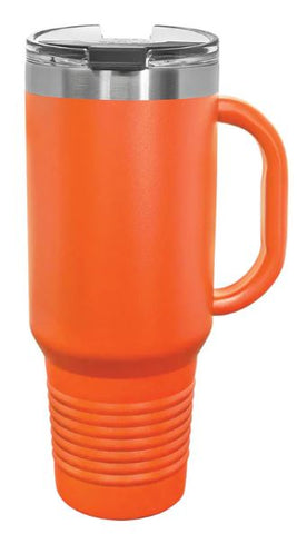 Orange 40oz Travel Mug