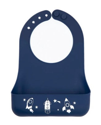 Outer Space Little Bites Bib