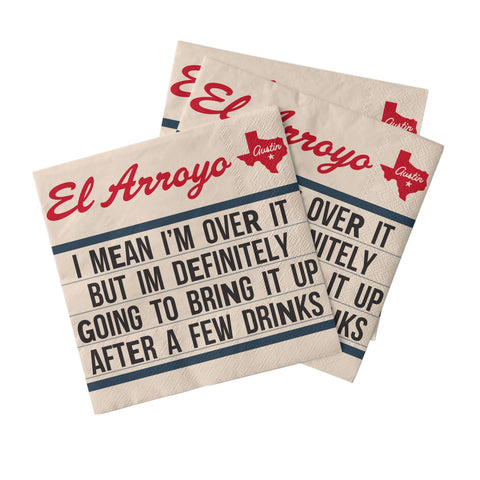 Over It Cocktail Napkins
