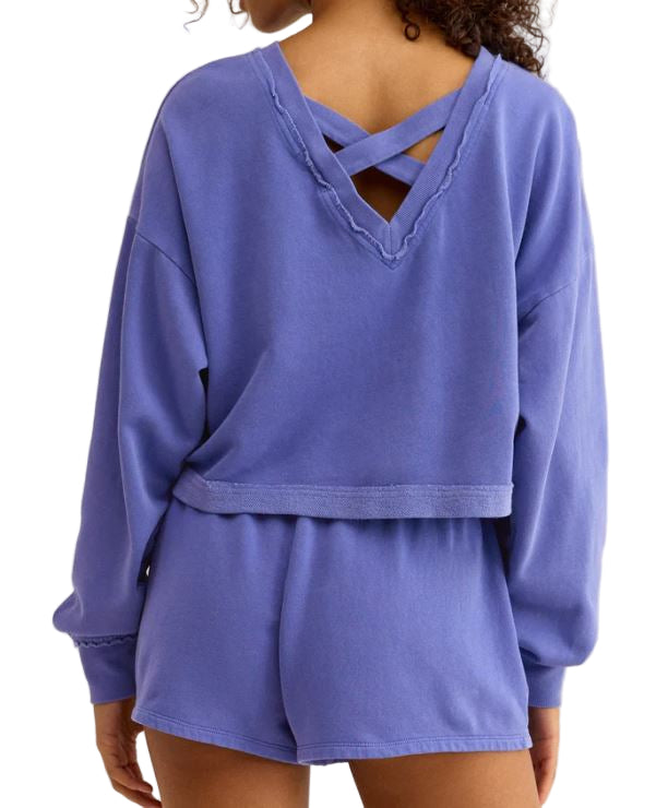 Crissy Blue Sweatshirt