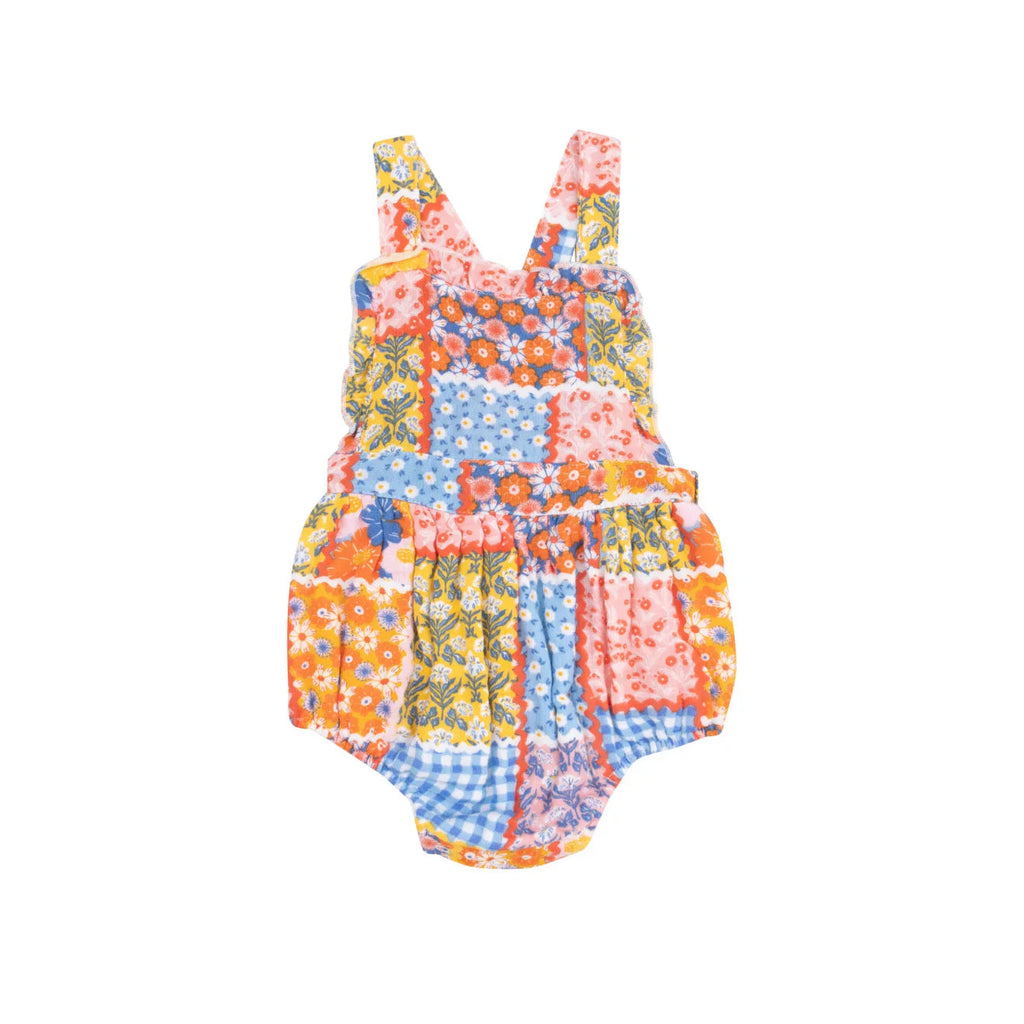 Patchwork Ruffle Bubble