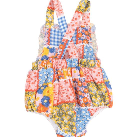 Patchwork Ruffle Bubble
