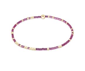 Hope Unwritten Bracelet - Pink Metallic