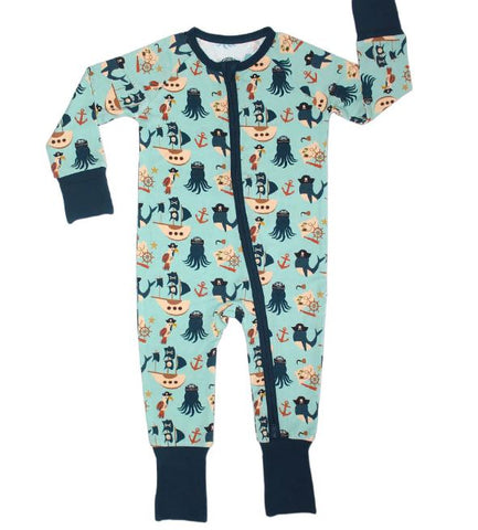 Pirate's Life Convertible Onesie