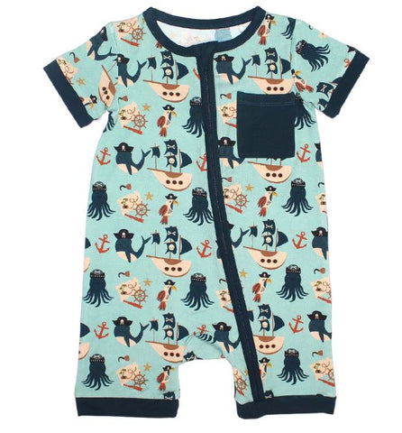 Pirate's Life Boy Romper