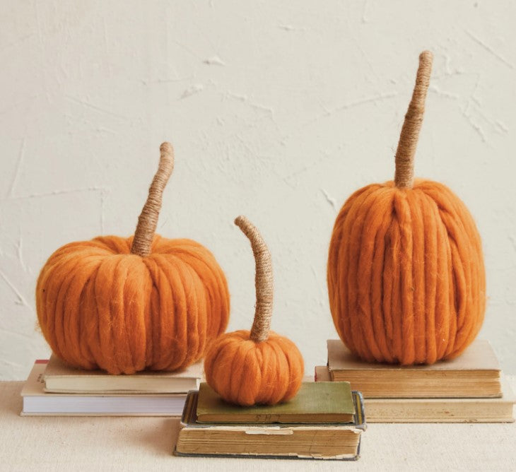 Wool Pumpkins