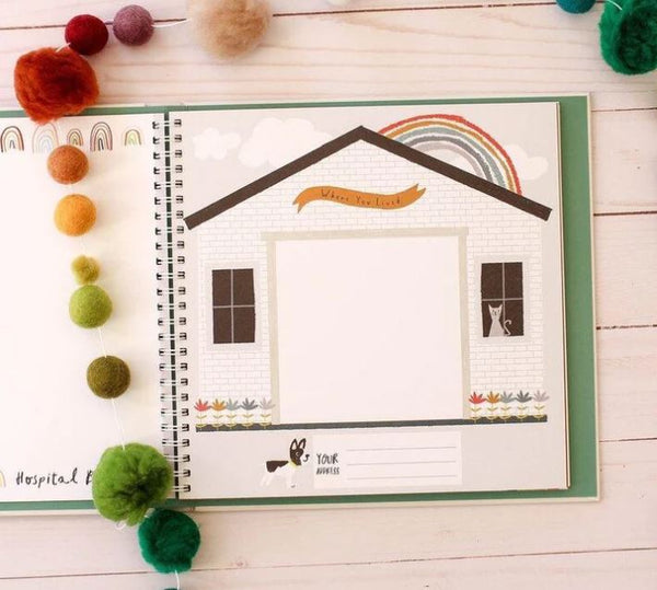 Little Rainbow Baby Memory Book