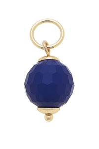 Royal Blue Bead Charm