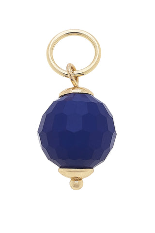 Royal Blue Bead Charm