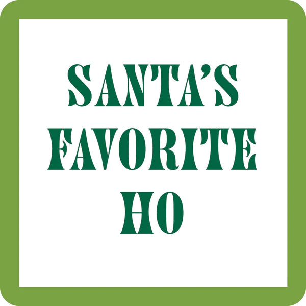Santa's Ho XMas Coaster