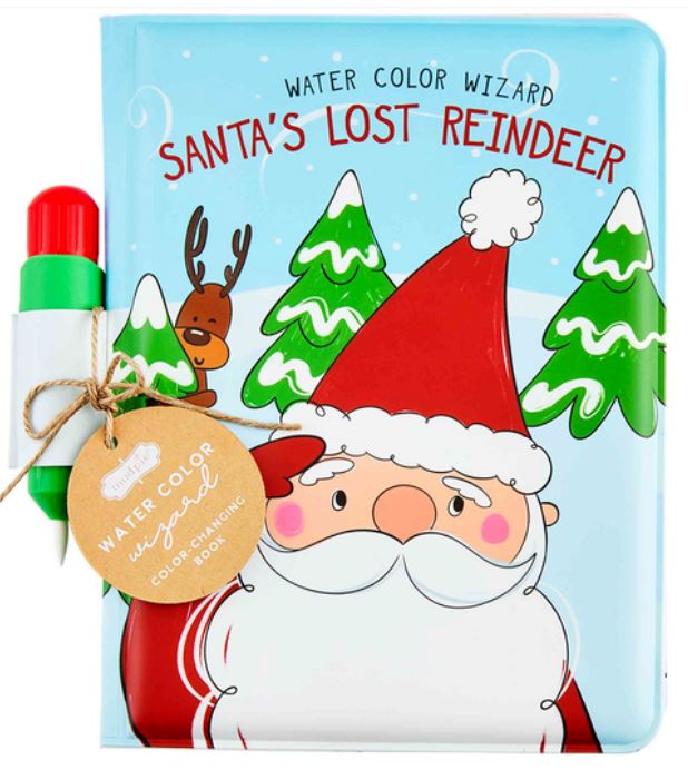 Santa's Reindeer Color Book