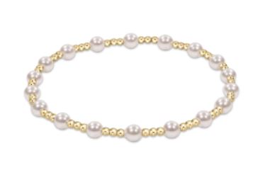 Sincerity Pearl Bead Bracelet