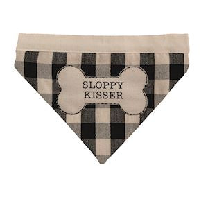 Sloppy Kiss Reversible Pet Bandana