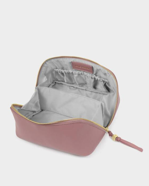Dusty Rose Soho Makeup Bag