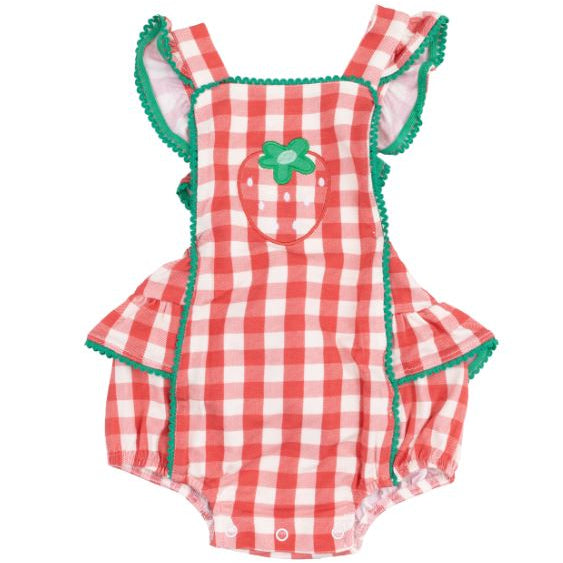 Strawberry Gingham Bubble