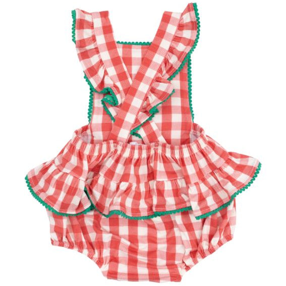 Strawberry Gingham Bubble