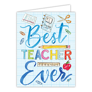 Best Teacher Grid Card