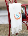 Herringbone Fringe Throw Blanket