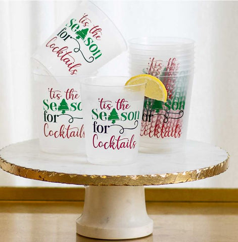 Tis the Season for Cocktails Party Cups