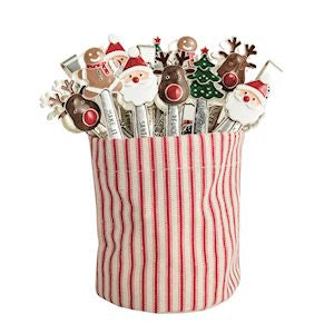 Christmas Tong Bucket