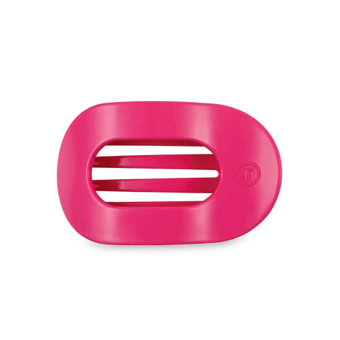 Tropical Punch Medium Flat Round Hair Clip