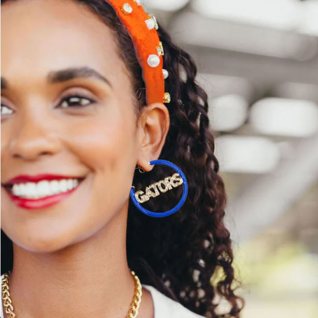 University of Florida Gators Pave Earrings