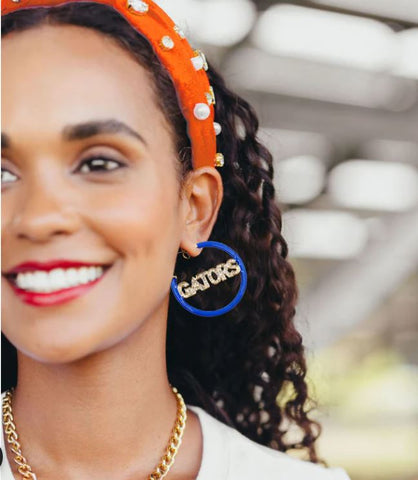 University of Florida Gators Pave Earrings