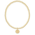 UGA Ecollegiate Gold 3mm Bracelet