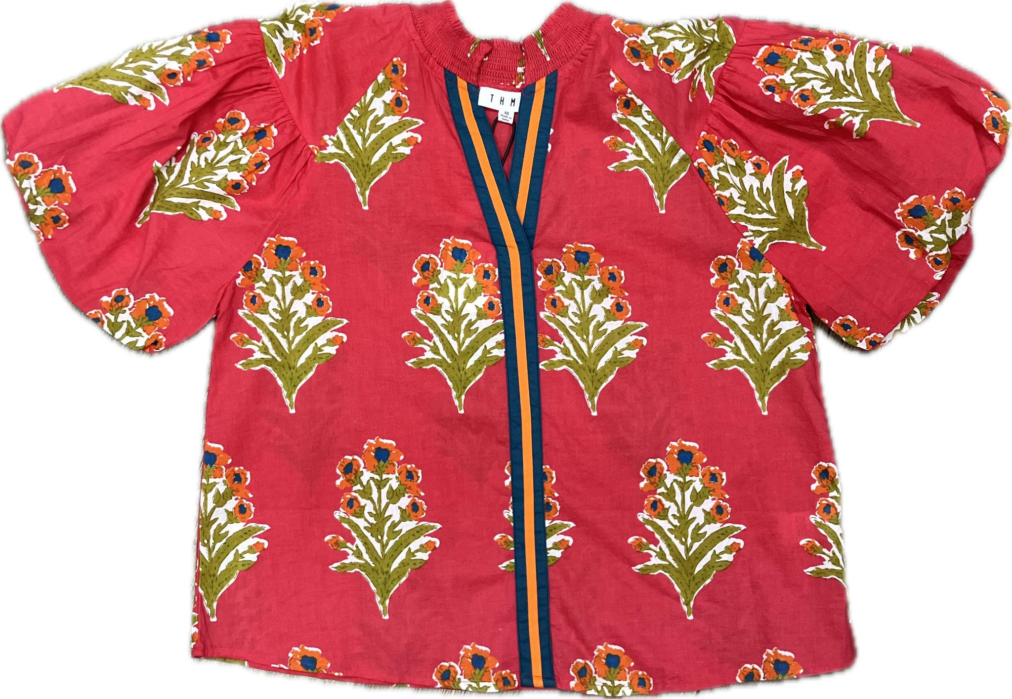 Maggie Floral Puff Sleeve Top