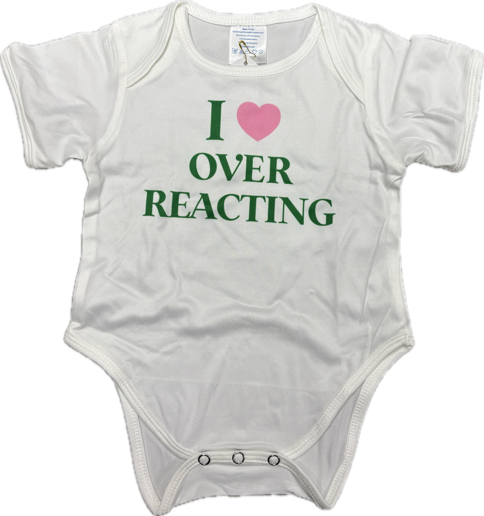 I Love Overreacting Onesie