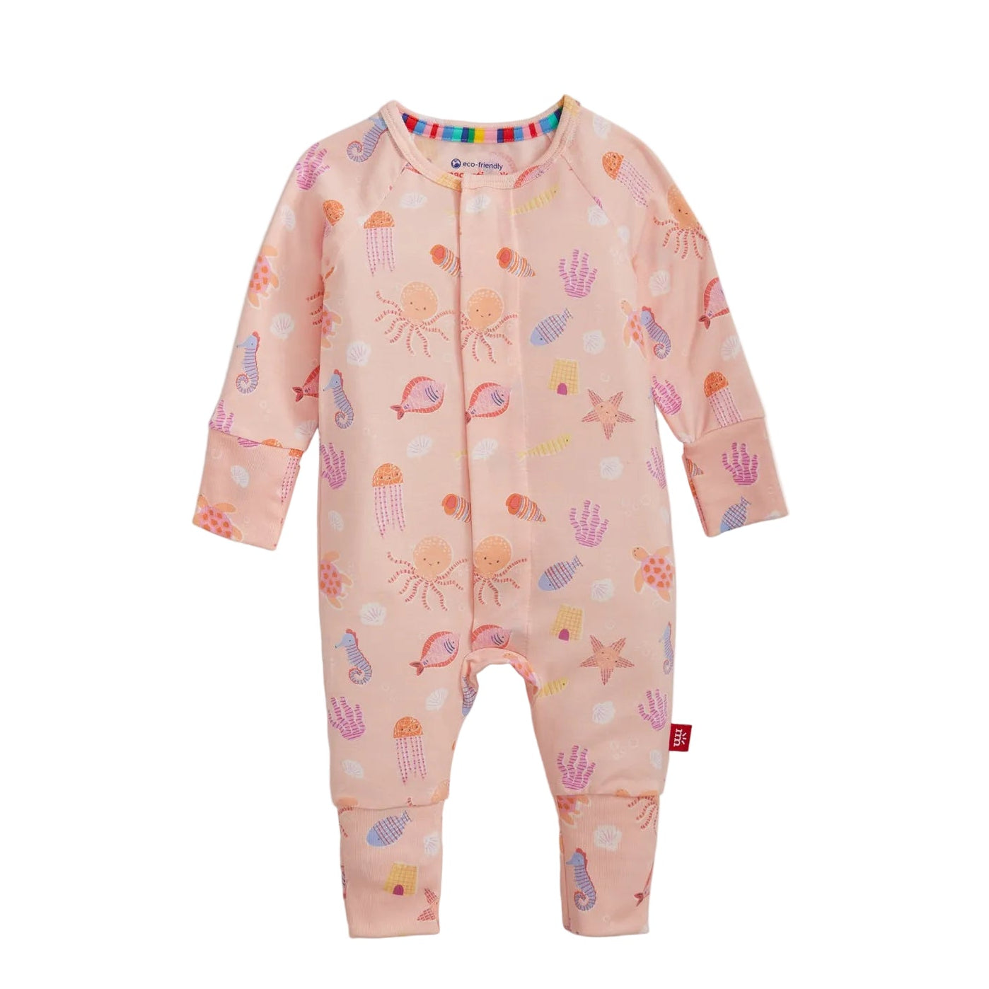 Deep Chic Pink Magnetic Coverall
