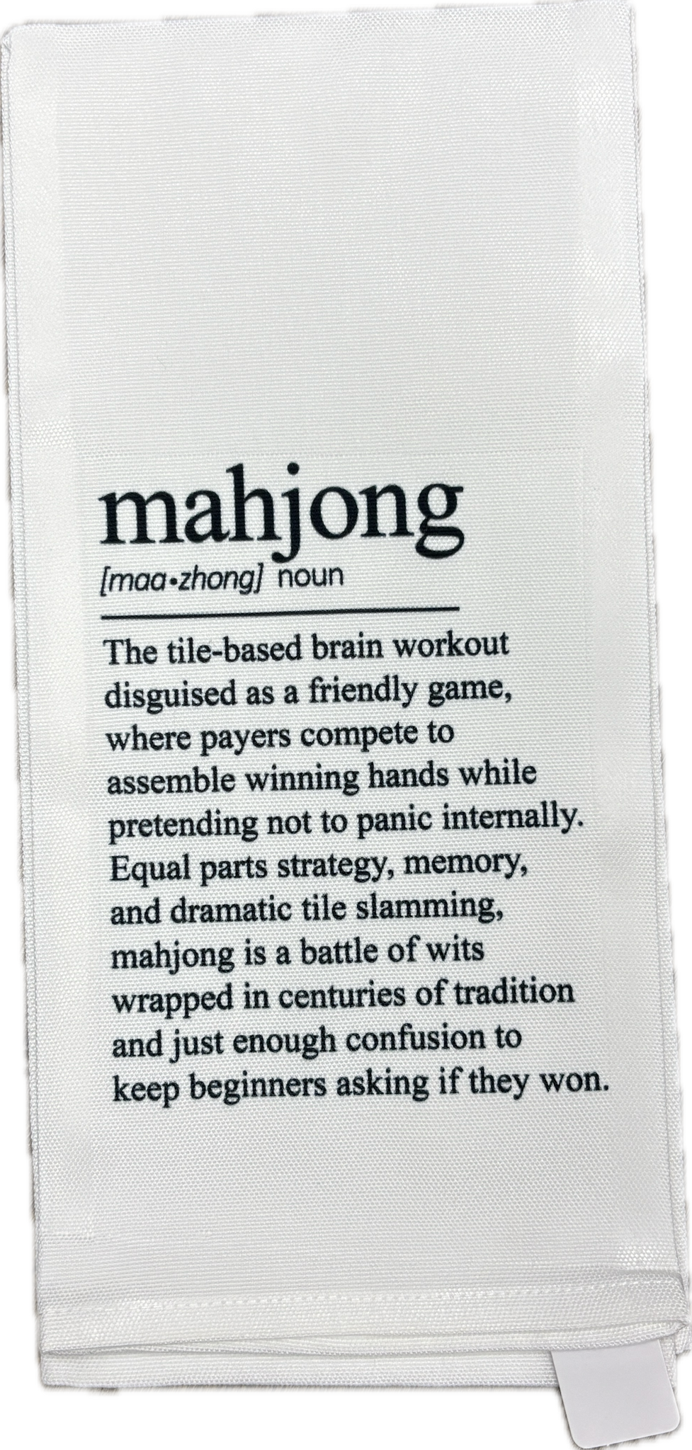 Mahjong Kitchen Towel