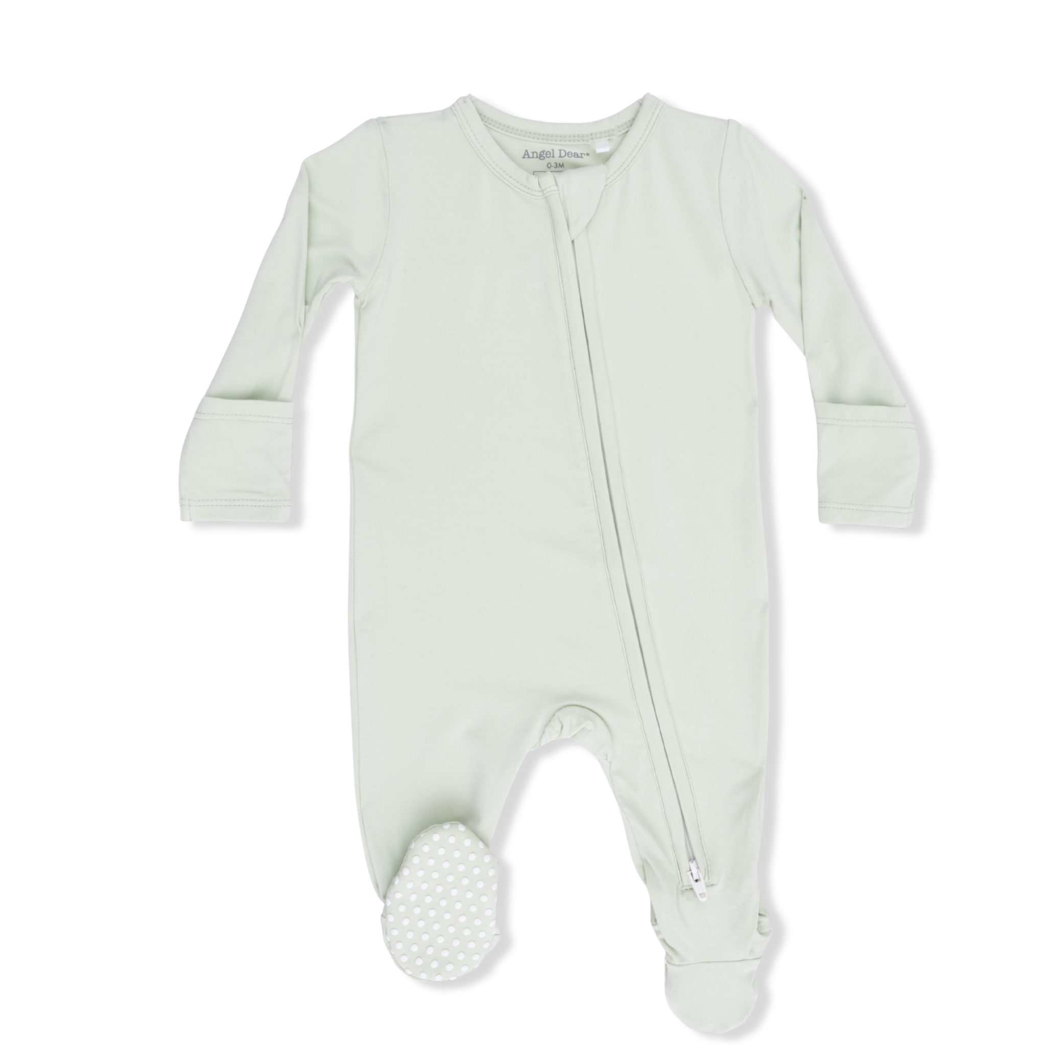 Solid Light Green Footie