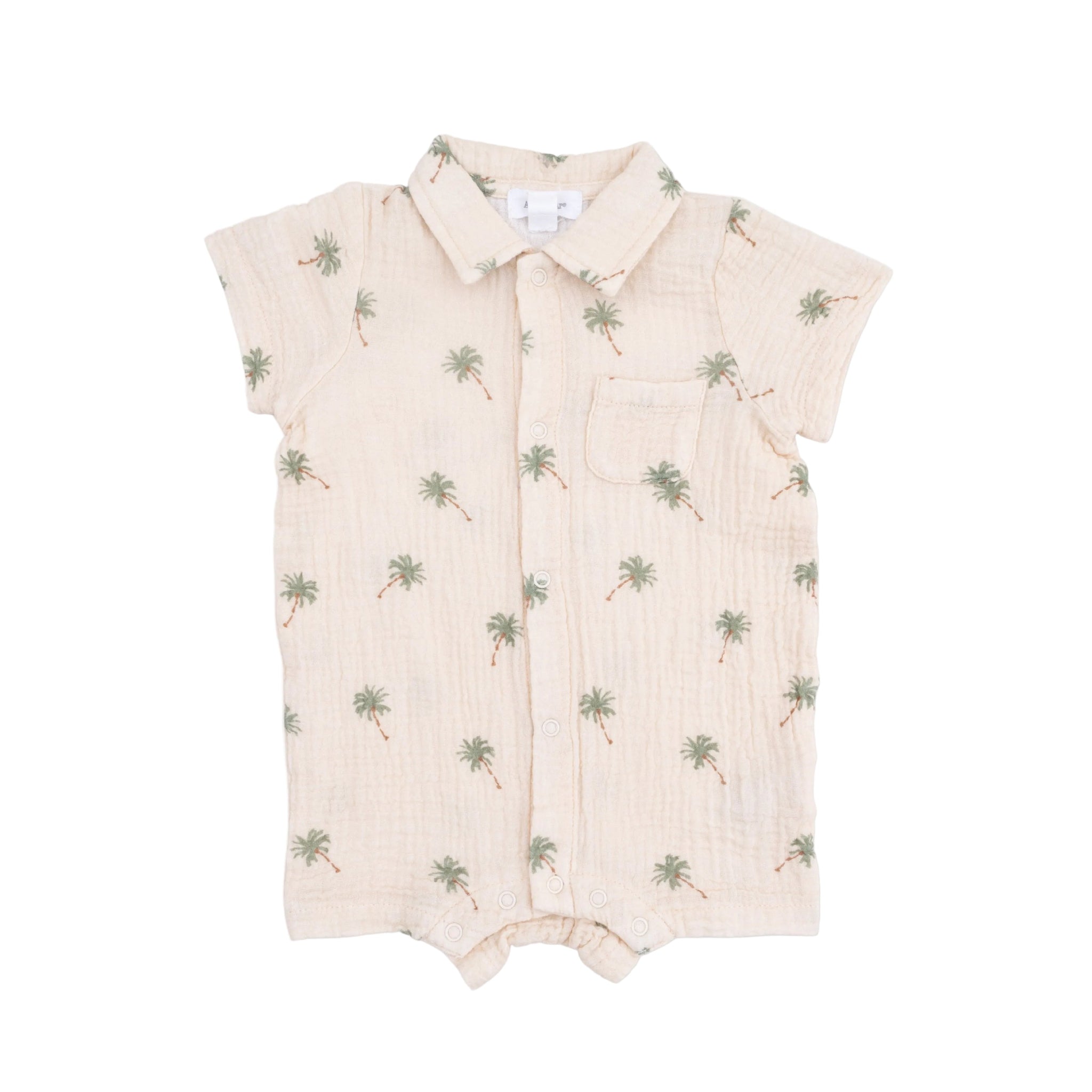 Palm Tree Polo Shortie