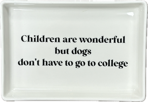 Dogs College Tray