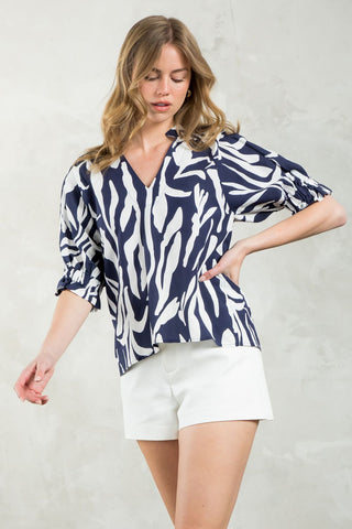 Gabby V-Neck Top