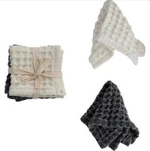 Waffle Weave Dish Cloths