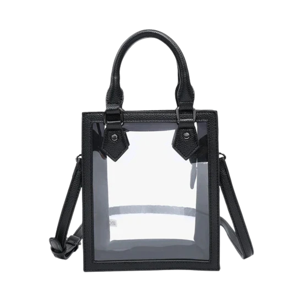 Elise Clear Rectangle Crossbody